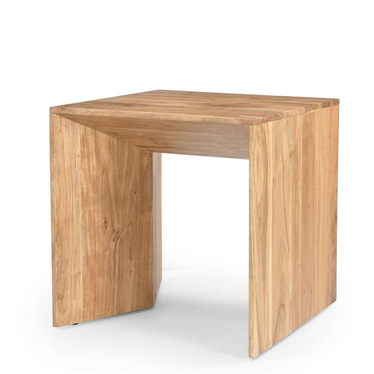 Jofran - Lux Solid Wood Modern Angled End Table - 2348-3 view 2
