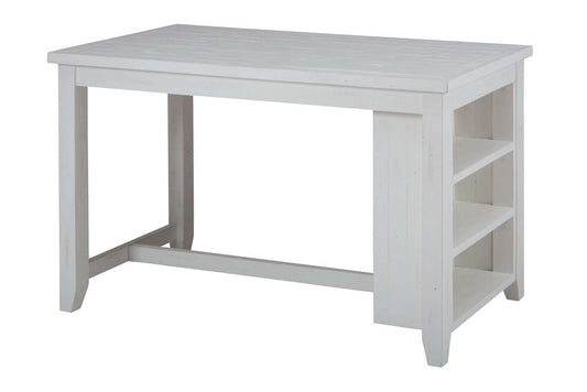 Jofran - Madaket Reclaimed Pine Counter Height Table With 3 Shelf Storage - 647-60 view 2