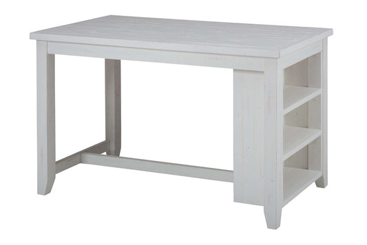 Jofran - Madaket Reclaimed Pine Counter Height Table With 3 Shelf Storage - 647-60 view 2
