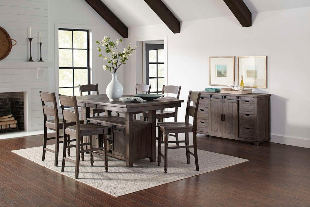 Jofran - Madison County 70in Barn Door Server in Barndoor - 1700-70 view 9