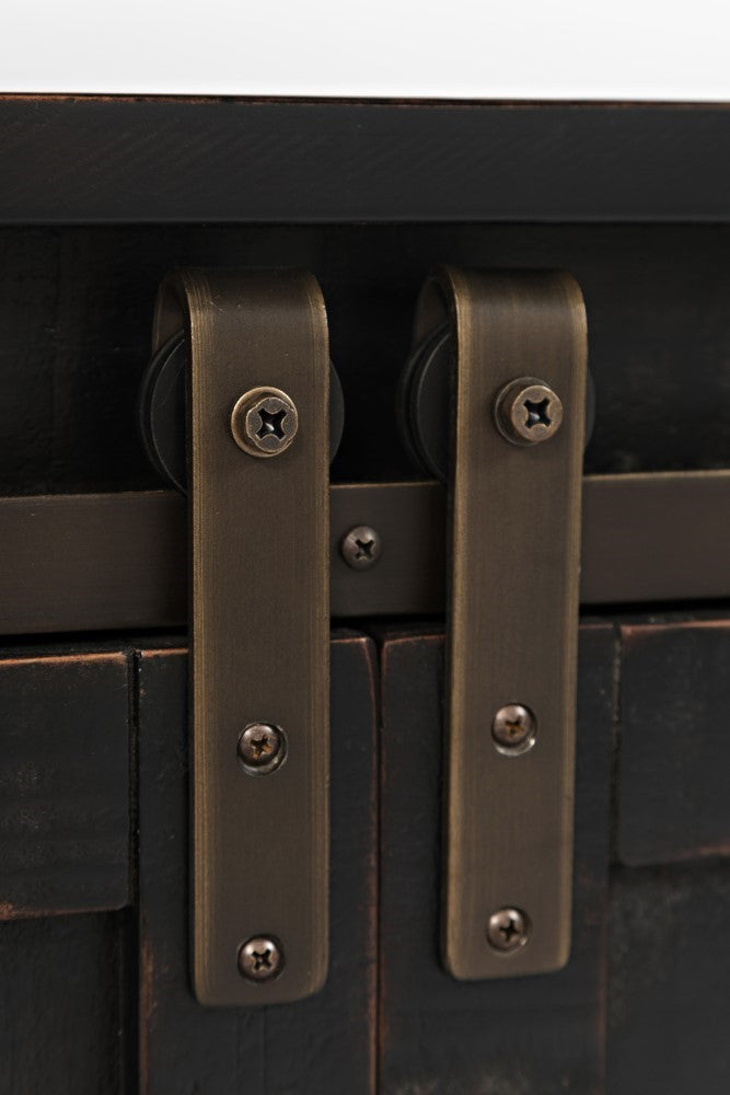 Jofran - Madison County High/Loww Dining Table in Vintage Black - 1702-72TBKT veiw 9