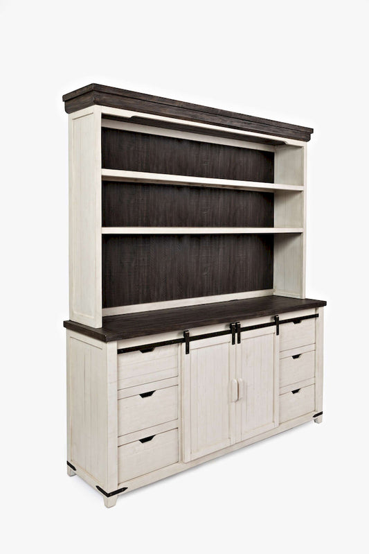 Jofran - Madison County Hutch Server in Vintage white - 1706-7071KT view 2