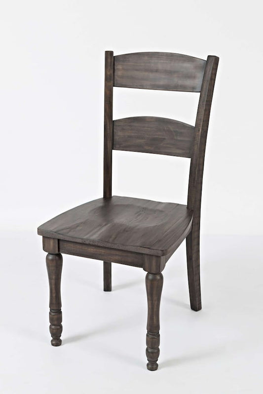 Jofran - Madison County Ladderback Dining Chair in Barnood (Set of 2) - 1700-401KD view 2