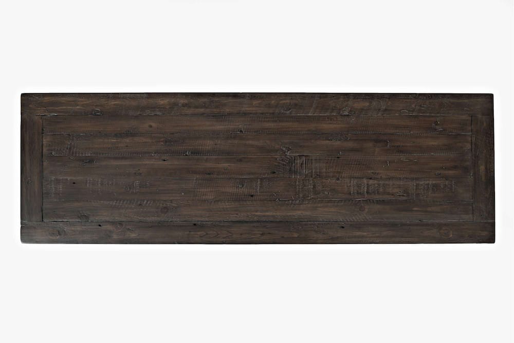 Jofran - Madison County Reclaimed Pine 60in Console with gliding Barn Door - Vintage White - 1706-60 view 10