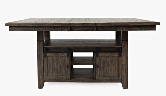 Jofran - Madison County Reclaimed Pine 72in Farmhouse Counter Height Seven-Piece Dining Set - 1700-72C-7 veiw 2