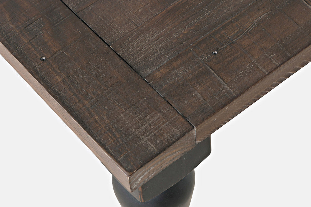 Jofran - Madison County Reclaimed Pine 78in Extension Farmhouse Dining Table - Vintage Black - 1702-42 view 4