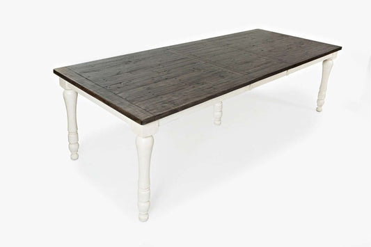 Jofran - Madison County Rectangle Ext Table in Vintage white - 1706-106 view 2