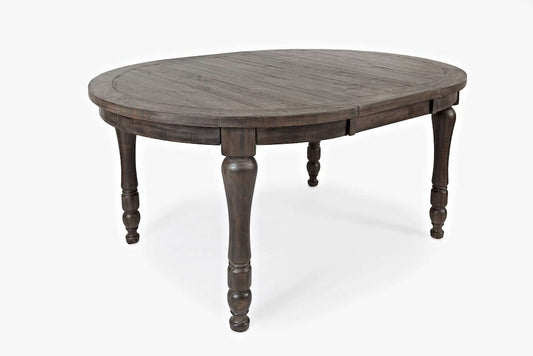 Jofran - Madison County Round to Oval Dining Table in Barnood - 1700-66 view 2