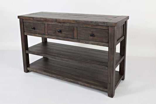 Jofran - Madison County Sofa/Media Table in Barnood - 1700-4 view 2
