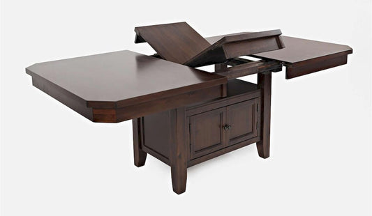 Jofran - Manchester High/Low Rectangle Dining Table - 1672-78TBKT view 2