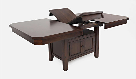 Jofran - Manchester High/Low Rectangle Dining Table - 1672-78TBKT view 2