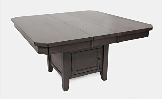 Jofran - Manchester High/Low Square Dining Table in Grey - 1872-54TBKT view 2