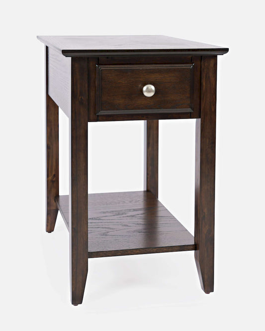 Jofran - Modern Espresso Chairside Table - 1037-7 view 2