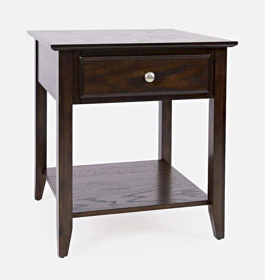 Jofran - Modern Espresso End Table - Espresso Brown - 1037-3 view 2