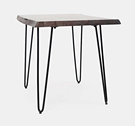 Jofran - Natures Edge 24 Solid Acacia Square End Table - Slate - 1980-3 view 2
