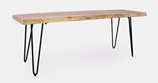 Jofran - Natures Edge 48 Solid Acacia Bench - Natural - 1985-48KD view 2