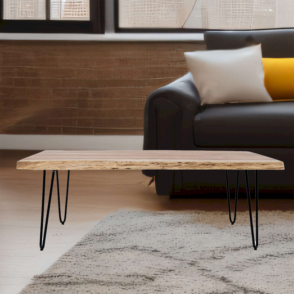 Jofran - Natures Edge 50 Solid Acacia Coffee Table - Natural - 1984-1 view 6