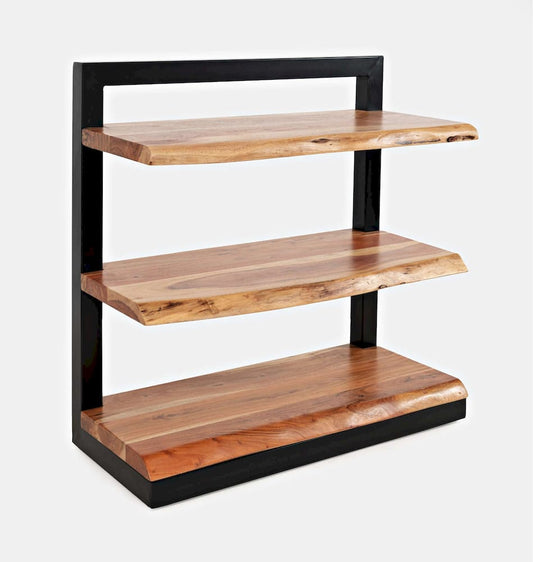Jofran - Natures Edge Solid Acacia 3 Shelf Bookcase - Natural - 1986-32 view 2