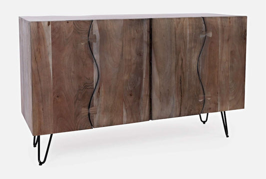 Jofran - Natures Edge Solid Acacia 54 Server - Slate - 1981-54 view 2