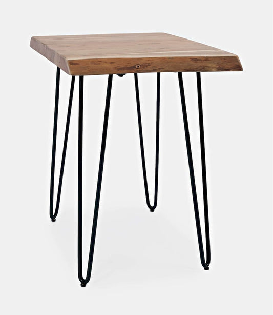 Jofran - Natures Edge Solid Acacia Chairside Table - Natural - 1984-7 view 2