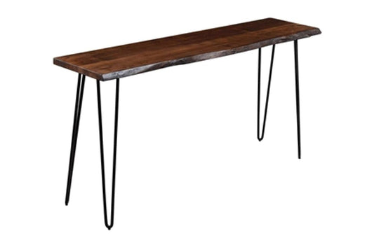 Jofran - Natures Edge Solid Acacia Counter Height Sofa Dining Table - Chestnut - 1781-72 view 2