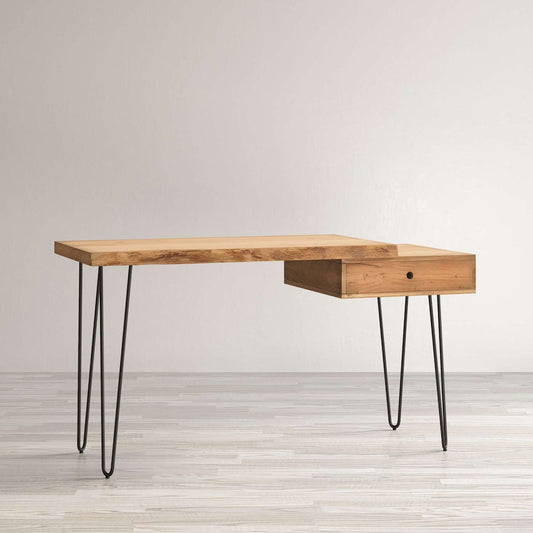 Jofran - Natures Edge Solid Acacia Desk with Drawer - Natural - 1984-5422 view 2