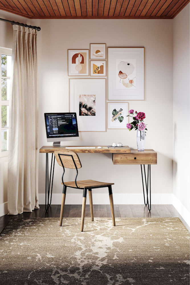 Jofran - Natures Edge Solid Acacia Desk with Drawer - Natural - 1984-5422 view 9