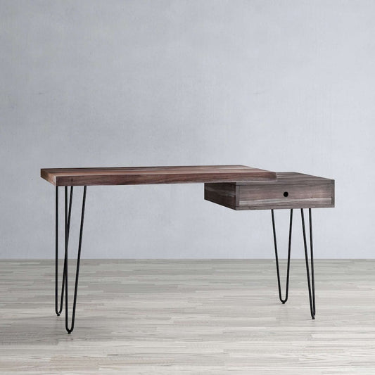 Jofran - Natures Edge Solid Acacia Desk with Drawer - Slate - 1980-5422 view 2