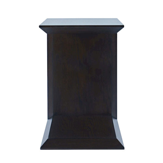 Jofran - Nobu Modern Beveled Angle Wood Accent End C-Table in Espresso - 2330-SOHOESP view 2
