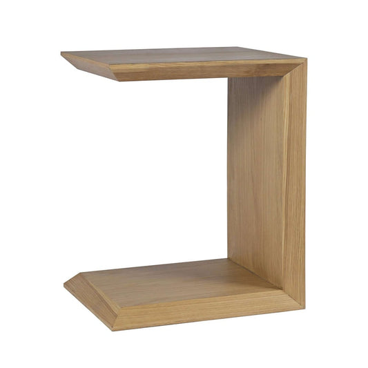 Jofran - Nobu Modern Beveled Angle Wood Accent End C-Table in Oak Brown - 2330-SOHOOAK view 2