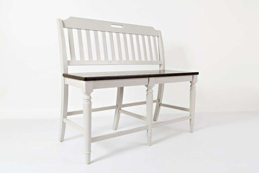 Jofran - Orchard Park Slatback Counter Height Bench - 1771-BS48KD view 2