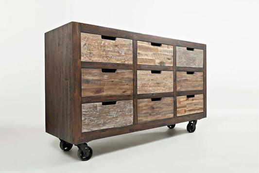 Jofran - Painted Canyon 9 Draer Accent Chest - 1600-60 view 2