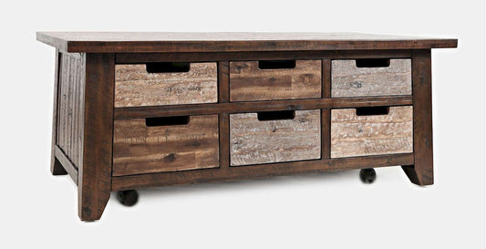 Jofran - Painted Canyon Box Cocktail Table - 1600-5 view 2