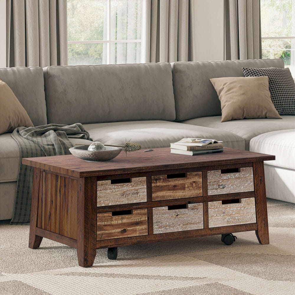 Jofran - Painted Canyon Box Cocktail Table - 1600-5 view 9