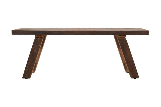 Jofran - Reston 48in Reclaimed Solid Wood Rustic Distressed Dining Bench - 23-RESTON veiw 2