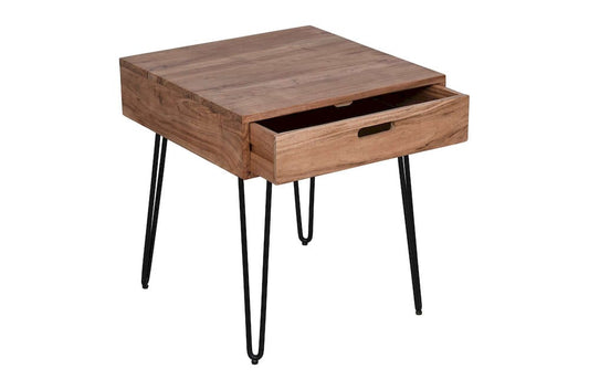 Jofran - Rollins Solid Acacia End Table - Natural - 2085-3 view 2