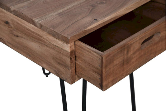 Jofran - Rollins Solid Acacia Side Table - Natural - 2085-7 view 2