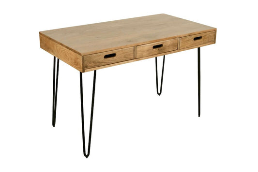 Jofran - Rollins Solid Hardwood Modern Counter Dining Table with Storage - Light Brown - 2085-52 view 2