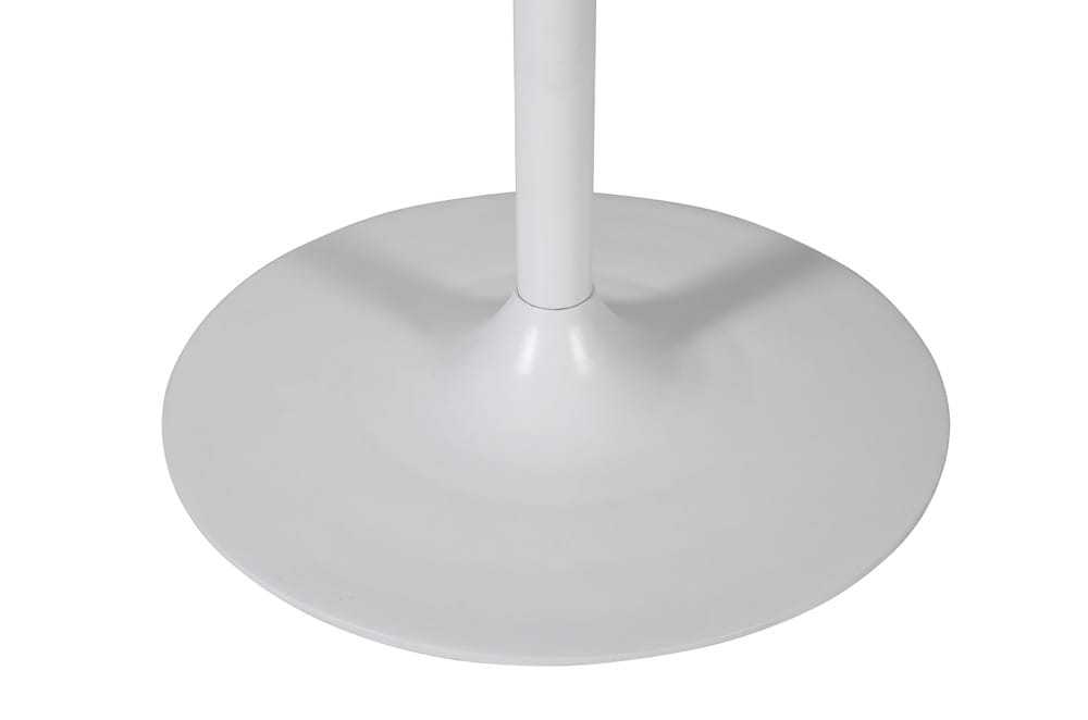 Jofran - Rowan 42in Modern Luxury Pedestal Round Marble Dining Table, White - 2271-ROWAN42TBWKT view 5