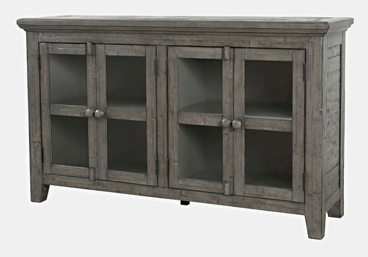 Jofran - Rustic Shores Coastal Style 54in Distressed Acacia Credenza Cabinet - 2130-5432 view 2