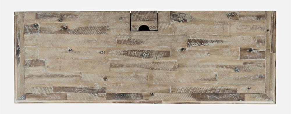 Jofran - Rustic Shores Coastal Style Distressed Acacia USB Charging Desk - 2125-5620 view 11