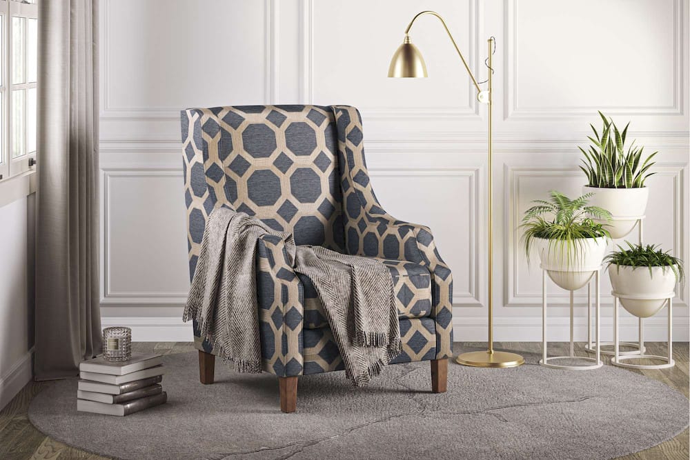 Jofran - Sanders Accent Chair - Grey - SANDERS-CH-GREY view 10