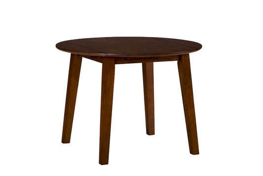 Jofran - Simplicity Caramel Round Dropleaf Table - 452-28 view 2