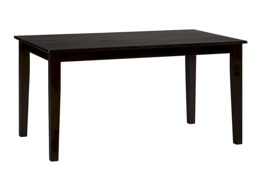 Jofran - Simplicity Espresso Rectangle Dining Table - 552-60 view 2
