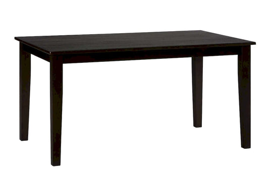 Jofran - Simplicity Espresso Rectangle Dining Table - 552-60 view 2