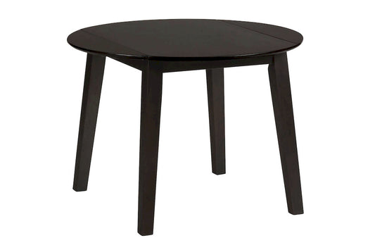 Jofran - Simplicity Espresso Round Dropleaf Table - 552-28 view 2