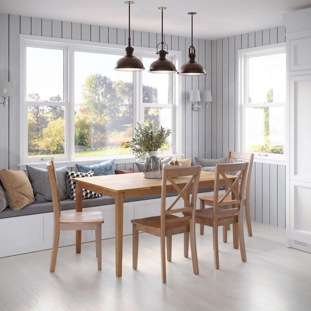 Jofran - Simplicity Honey Rectangle Dining Table - 352-60 view 3