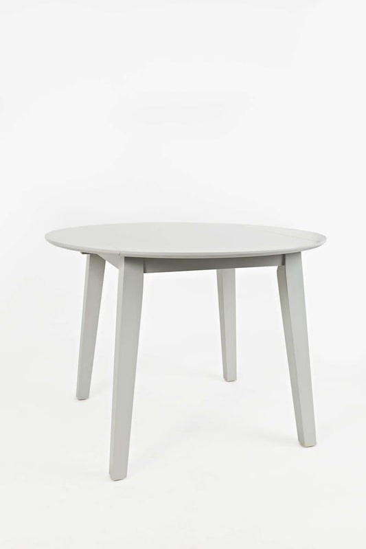 Jofran - Simplicity Round Dropleaf Table in Dove Grey - 252-28 view 2