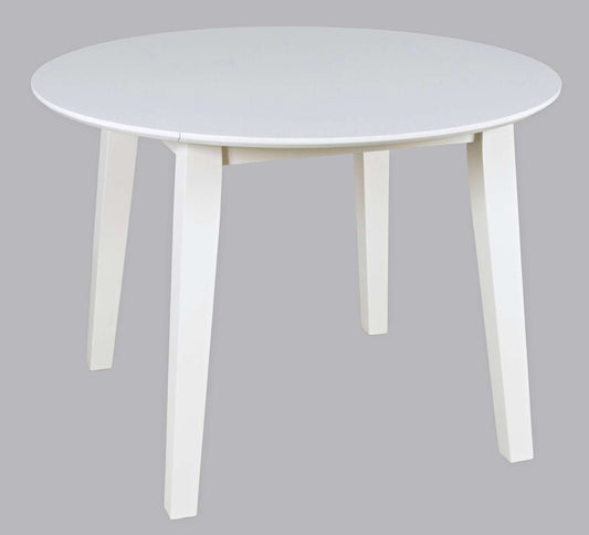 Jofran - Simplicity Round Dropleaf Table in Paperwhite - 652-28 view 2