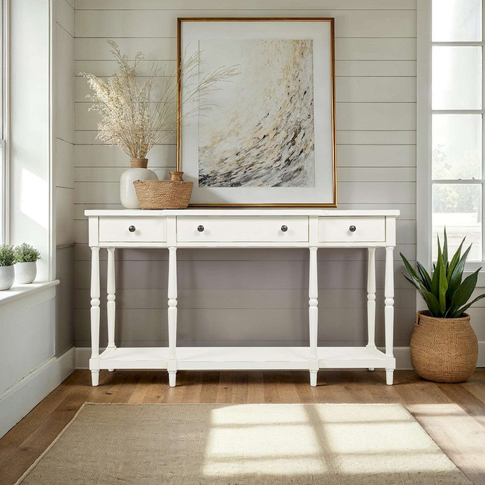 Jofran - Stately Home 60in CONSOLE IN Antique white - 1630-60 view 9